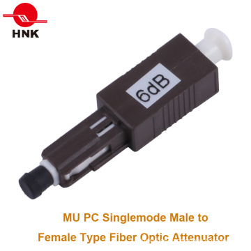 Mu Singlemode Male to Female Fix Fibra Óptica Atenuador